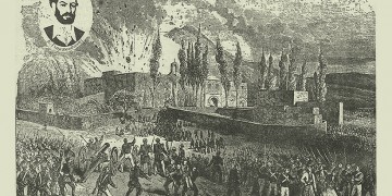 Σαν σήμερα, το 1866, το ολοκαύτωμα του Αρκαδίου