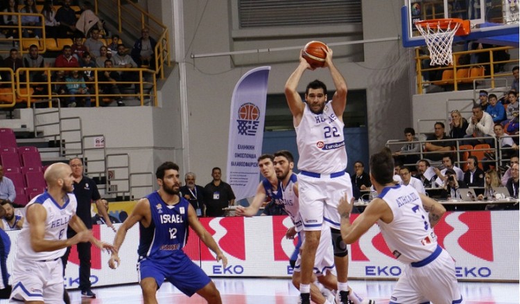 Μπάσκετ: Ελλάδα-Ισραήλ 82-61