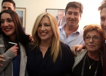 Η Φώφη Γεννηματά νικήτρια των εκλογών στην Κεντροαριστερά