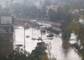 Ομαλοποιήθηκε η κατάσταση στο Κερατσίνι μετά τις πλημμύρες