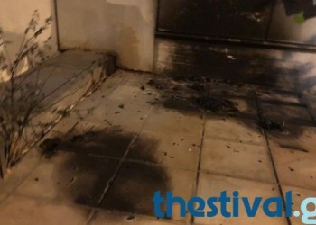 Μολότοφ σε κλούβα ΜΑΤ στη Θεσσαλονίκη