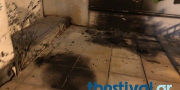 Μολότοφ σε κλούβα ΜΑΤ στη Θεσσαλονίκη