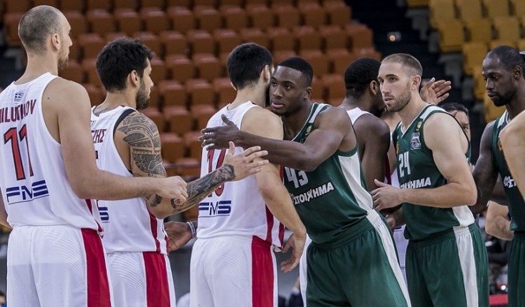 Euroleague: Ευρωπαϊκή μάχη Ολυμπιακού-Παναθηναϊκού