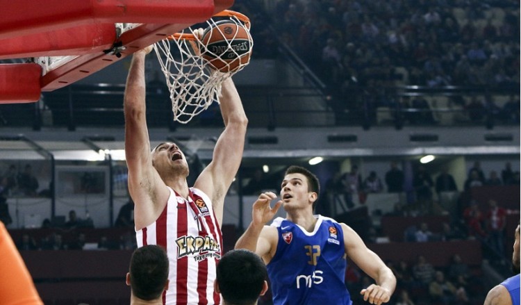 Euroleague: Ολυμπιακός-Ερυθρός Αστέρας 85-59
