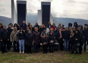 Η επίσκεψη της Πανελλήνιας Ομοσπονδίας Ποντιακών Σωματείων στο ιστορικό οχυρό Ρούπελ