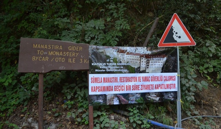 Ανοίγει τον Αύγουστο του 2018 μέρος της Παναγίας Σουμελά στην Τραπεζούντα