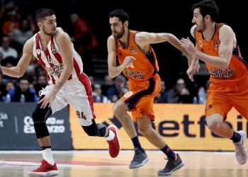 Euroleague: Άνετη νίκη του Ολυμπιακού στη Βαλένθια