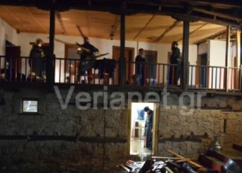 Πτώση βράχου σε μονή στη Βέροια – Τραυματίστηκε μοναχός