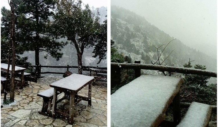 Νέα διακοπή της κυκλοφορίας στη λεωφόρο Πάρνηθας