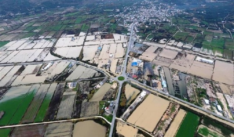 Εικόνες καταστροφής στον νομό Πρέβεζας
