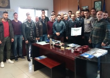 Κιλκίς: Μετάλλιο σε αστυφύλακα που έσωσε τρία άτομα από φλεγόμενο διαμέρισμα