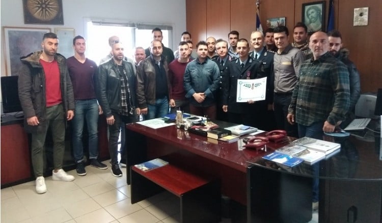 Κιλκίς: Μετάλλιο σε αστυφύλακα που έσωσε τρία άτομα από φλεγόμενο διαμέρισμα