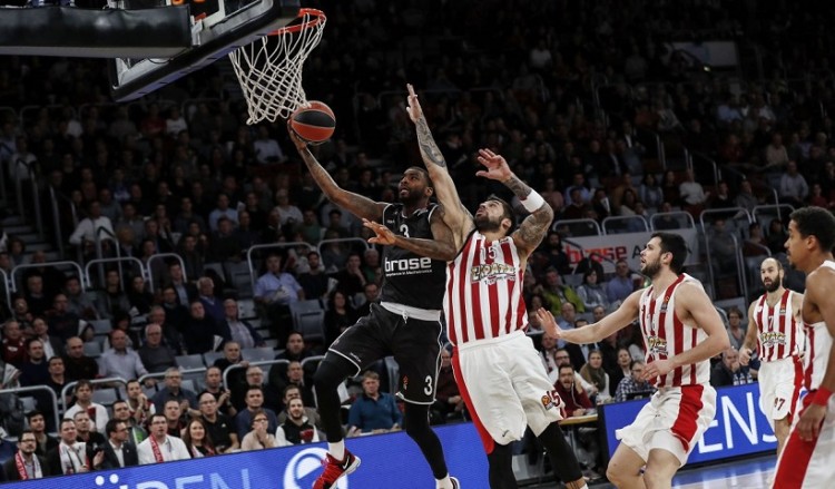 Euroleague: Μπάμπεργκ-Ολυμπιακός 67-65