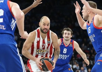 Euroleague: Εφές-Ολυμπιακός 58-61
