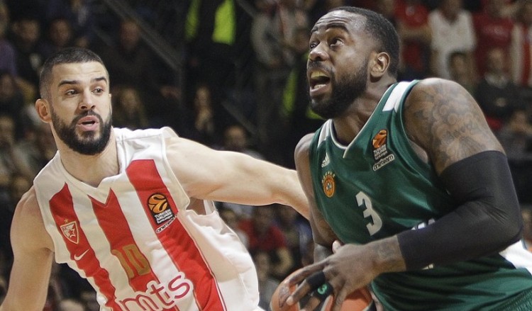 Euroleague: Ερυθρός Αστέρας-Παναθηναϊκός 63-69