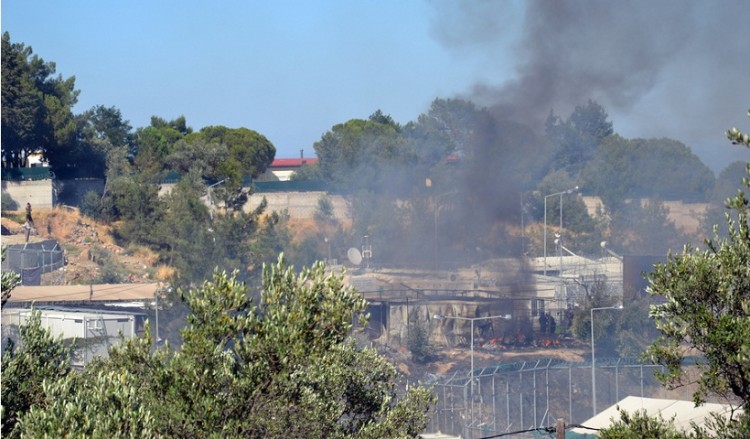 Μυτιλήνη: Σοβαρά επεισόδια στον καταυλισμό της Μόριας