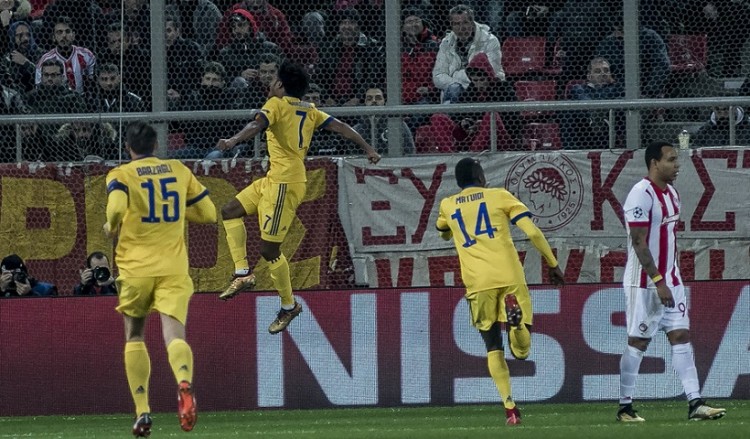 Champions League: Ολυμπιακός-Γιουβέντους 0-2