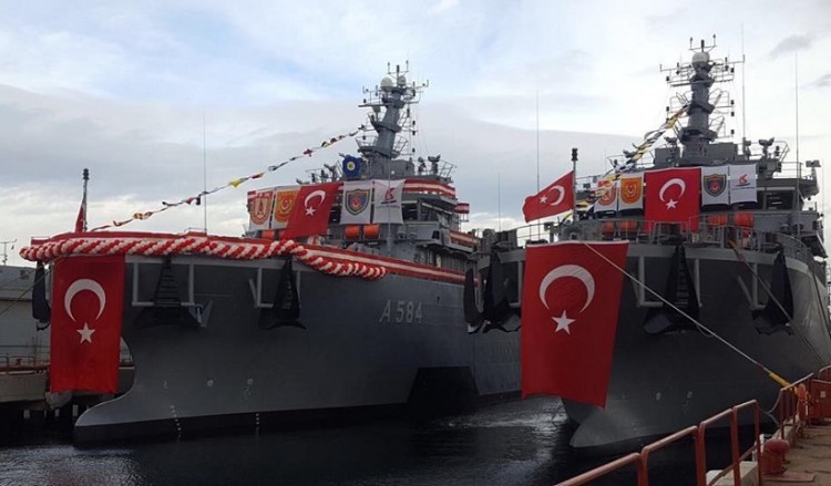 Πλοίο διάσωσης υποβρυχίων εντάχθηκε στον τουρκικό στόλο