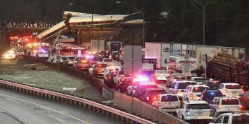 Εκτροχιασμός τρένου στην πολιτεία της Ουάσινγκτον – Έπεσε σε αυτοκινητόδρομο