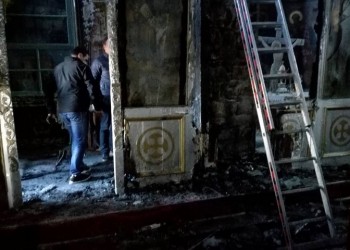 Σοβαρές φθορές από πυρκαγιά στον Ιερό Ναό Αγίας Παρασκευής Πραμάντων