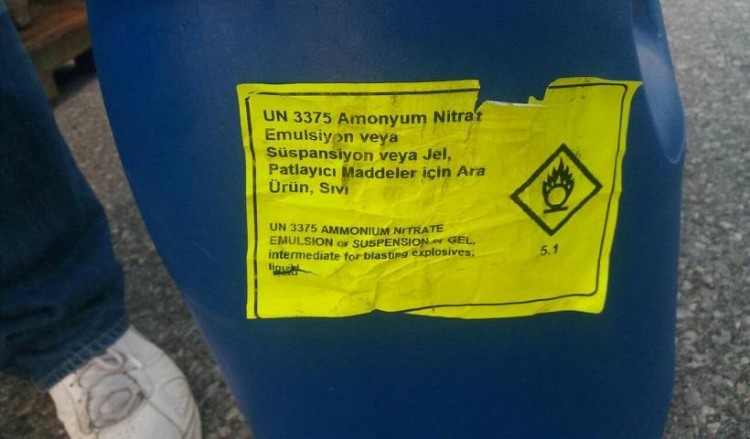 Σε αποθήκη του στρατού οι 410 τόνοι εκρηκτικών του πλοίου «Andromeda»