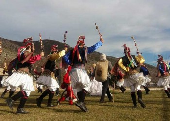 Μωμόγεροι και στο Μύλο των Ξωτικών, στα Τρίκαλα