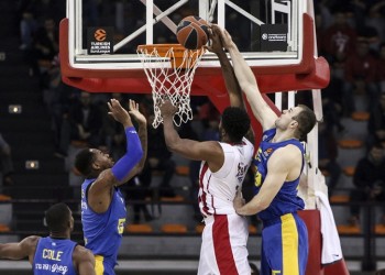Euroleague: Ολυμπιακός-Μακάμπι Τελ Αβίβ 94-64