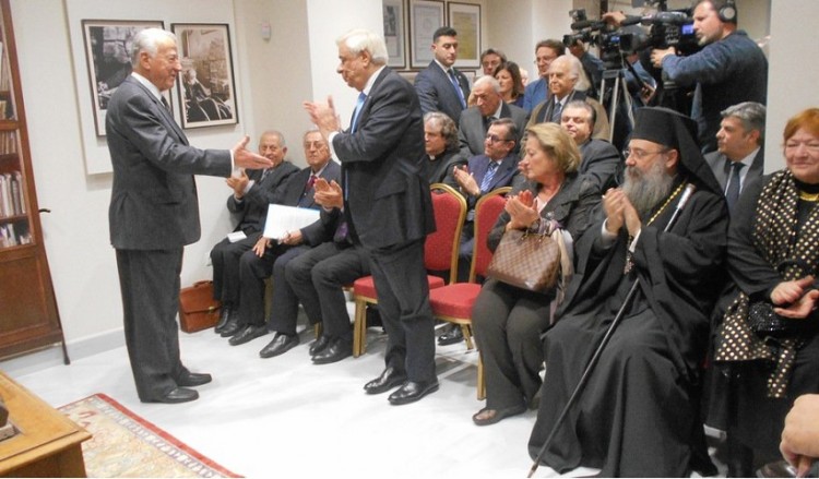 Ο Π. Παυλόπουλος εγκαινίασε τη «Στέγη Γραμμάτων Κωστής Παλαμάς» στην Πάτρα