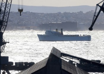 Έδεσε στο λιμάνι της Θεσσαλονίκης το πλοίο «Καπετάν Χρήστος» με τα εκρηκτικά