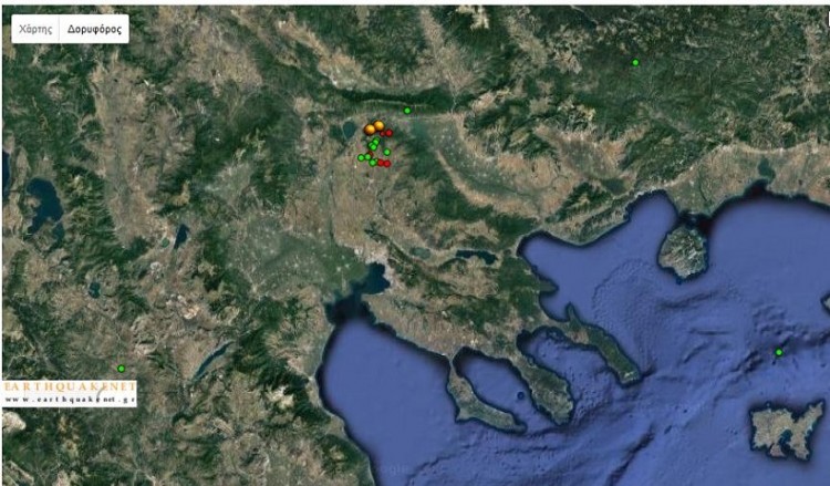 Σεισμός 3,9 Ρίχτερ στο Κιλκίς