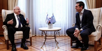 Θεμέλιος λίθος από Τσίπρα και Ρίβλιν στο Μουσείο Ολοκαυτώματος της Θεσσαλονίκης