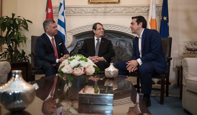 Η πρώτη τριμερής Κύπρου-Ελλάδας-Ιορδανίας σφραγίστηκε με σειρά συμφωνιών