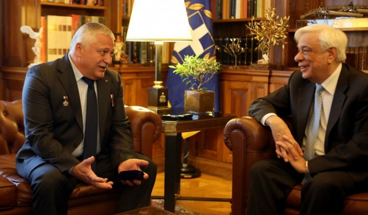 Από το Διάστημα στο Προεδρικό: Θερμή υποδοχή για τον Πόντιο κοσμοναύτη