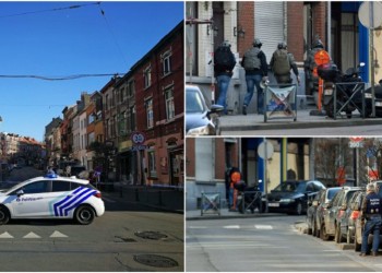 Επιχείρηση αστυνομικών σε εξέλιξη στις Βρυξέλλες