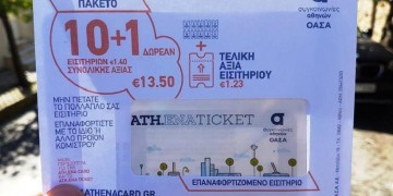 Σε περισσότερα από 1.000 σημεία η διάθεση ηλεκτρονικών εισιτηρίων του ΟΑΣΑ