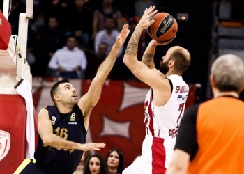 Euroleague: Ολυμπιακός-Φενέρμπαχτσε 95-70