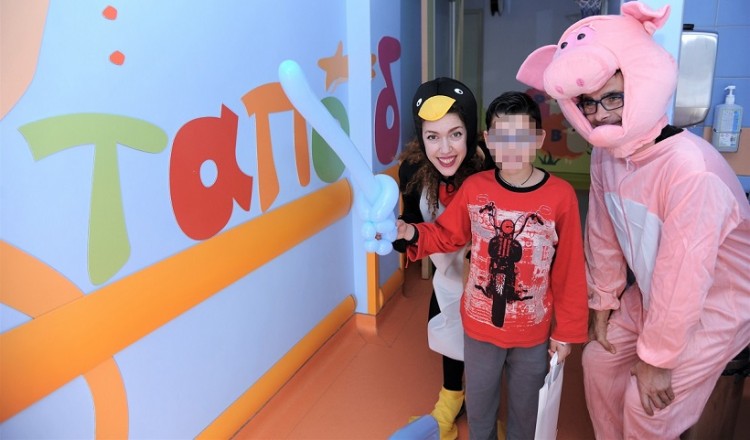 Ο ΟΠΑΠ κοντά στους μικρούς ασθενείς των παιδιατρικών νοσοκομείων