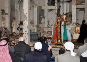 Συρία: Λειτουργία στην κατεστραμμένη εκκλησία της Παναγίας στη Ντέιρ αλ Ζορ