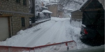 Η «Ιοκάστη» σκέπασε με χιόνι τα ορεινά της Ηπείρου