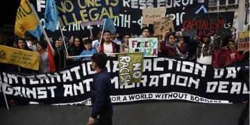 Ολοκληρώθηκε το αντιρατσιστικό συλλαλητήριο στην Αθήνα