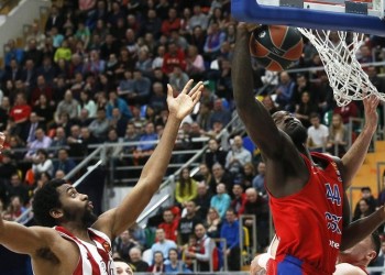 Euroleague: ΤΣΣΚΑ Μόσχας-Ολυμπιακός 89-81