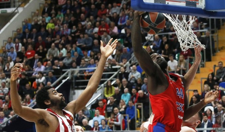 Euroleague: ΤΣΣΚΑ Μόσχας-Ολυμπιακός 89-81