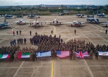 «Ηνίοχος 2018»: Άρχισε η πολυεθνική αεροπορική άσκηση στο FIR Αθηνών (βίντεο, φωτο)