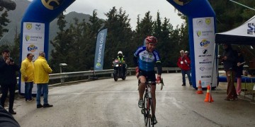 Σε ποδηλατικό αγώνα στην Αγία Λαύρα ο Τζέφρι Πάιατ