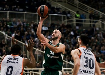 Euroleague: Άνετη νίκη του Παναθηναϊκού επί της Βαλένθια