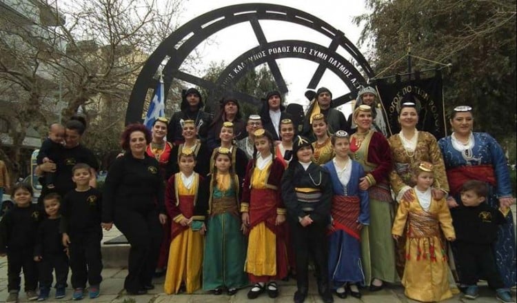 Η παρέλαση των Ποντίων για την Ενσωμάτωση της Δωδεκανήσου, στη Ρόδο (φωτο)