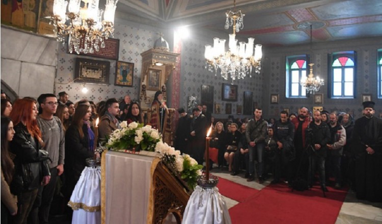 Ο Οικουμενικός Πατριάρχης Βαρθολομαίος στην Παναγία των Βλαχερνών