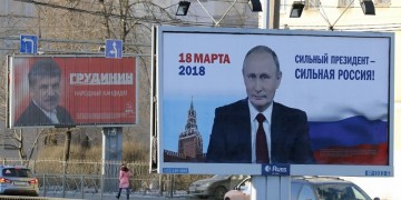 Ο περίπατος του Πούτιν στις ρωσικές προεδρικές εκλογές της Κυριακής