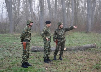 Ο αρχηγός ΓΕΣ στον Έβρο – Έκανε περιπολία στη συνοριακή γραμμή με την Τουρκία