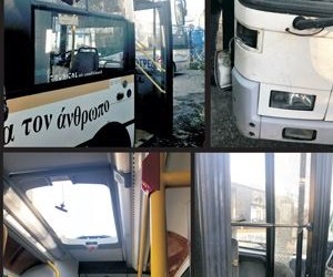 Βανδαλισμούς στα λεωφορεία της δημοτικής συγκοινωνίας καταγγέλλει ο Δήμος Νέας Ιωνίας